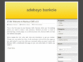 adebayobankole.com