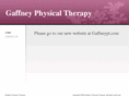 gaffneyphysicaltherapy.com