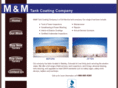 mandmtankcoatingcompany.com