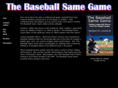 baseballsamegame.com