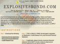 explosivesbonds.com