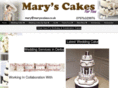 marysweddingcakes.com