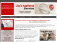lisasapplianceservice.com