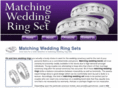 matchingweddingringset.com