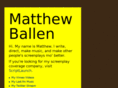 matthewballen.com