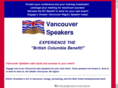 vancouverspeakers.com