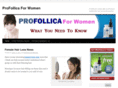 profollicaforwomen.com