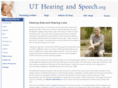 uthearingandspeech.org