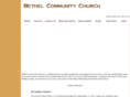 thebethelchurch.org