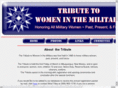 tributetowomeninthemilitary.com