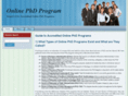 onlinephdprogram.net