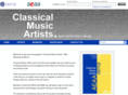 classicalmusicartists.com