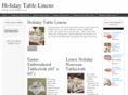 holidaytablelinens.com