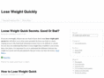 loseweightquicklynow.com