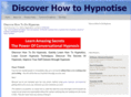 discoverhowtodohypnosis.com