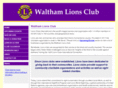 walthamlions.org