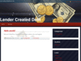 lendercreateddebt.com