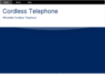 cordlesstelephone.net