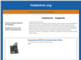 holzbohrer.org