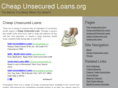 cheapunsecuredloans.org