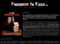 presidentinexile.com