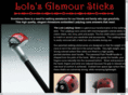 lolasglamoursticks.com