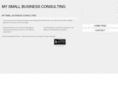 mysmallbusinessconsulting.com