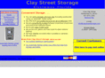 claystreetstorage.com