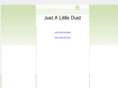 justalittledust.com