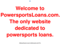 powersportsloans.com