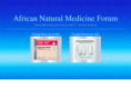 africannaturalmedicineforum.com