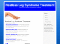 restless-leg-syndrome-treatment.com