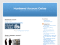 numberedaccount.com