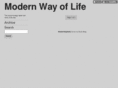 modernwayoflife.com