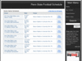 pennstatefootballschedule.org