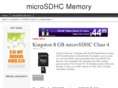 microsdhcmemory.com