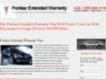 pontiacextendedwarranty.org
