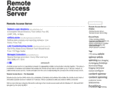remoteaccessserver.net