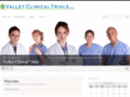 valleyclinicaltrials.com