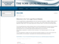 yorklegalrecord.com