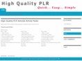 highqualityplr.com