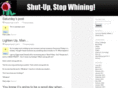 shutupstopwhining.com