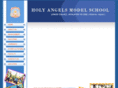 holyangelsmodelschool.com
