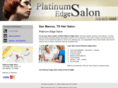 theplatinumedgesalon.com
