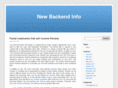 newbackend.info