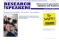 researchforspeakers.com