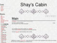 shayscabin.com