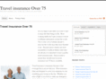 travelinsuranceover75.net