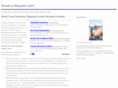donationrequestletter.net