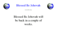 blessedbejehovah.com